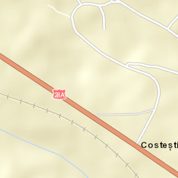 Costești Street Map