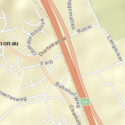 Knonau Street Map
