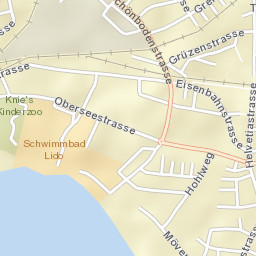 Rapperswil Street Map