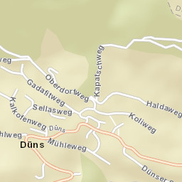 Düns Street Map