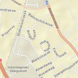 Dagmersellen Street Map