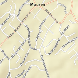 Mauren Street Map