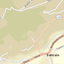 Sellrain Street Map