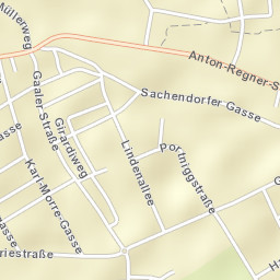 Knittelfeld Street Map