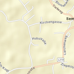 Semriach Street Map