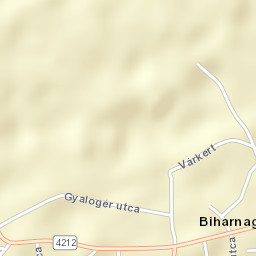 Biharnagybajom Street Map
