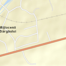 Mijlocenii Bârgăului Street Map