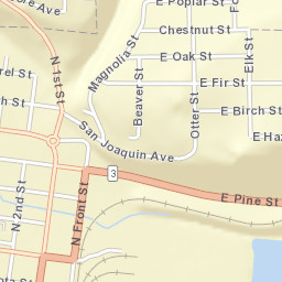 101-199 West Cedar Street, Shelton, WA Street Map