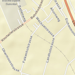 Büron Street Map