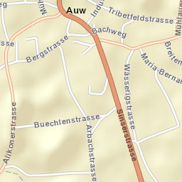 Auw Street Map