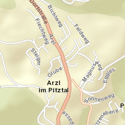Arzl im Pitztal Street Map