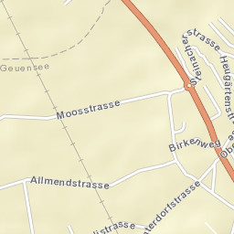 Geuensee Street Map