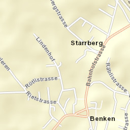 Benken Street Map