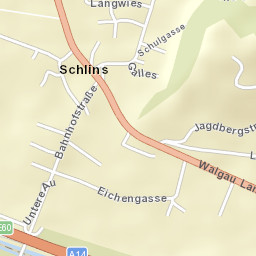 Schlins Street Map