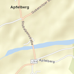 Apfelberg Street Map