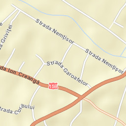 Humulești Street Map