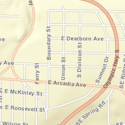 1058-1298 Olympic Highway South, Shelton Street Map