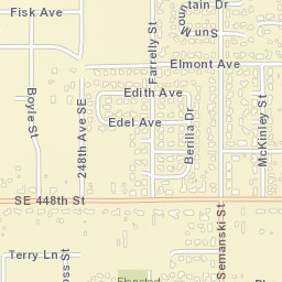 2860-2966 Roosevelt Avenue, Enumclaw Street Map