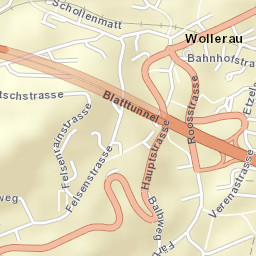Wollerau Street Map
