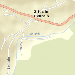 Gries im Sellrain Street Map
