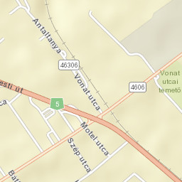 Dabasi Járás Street Map