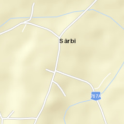 Sârbi Street Map