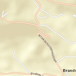 Krakauhintermühlen Street Map