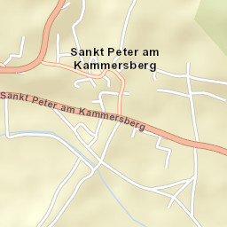 Sankt Peter am Kammersberg Street Map