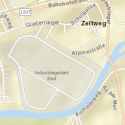 Zeltweg Street Map
