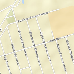 Törökszentmiklós Street Map