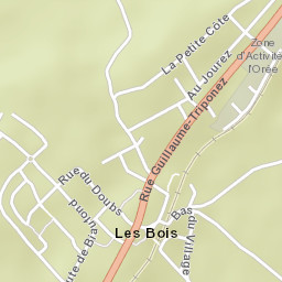 Les Bois Street Map
