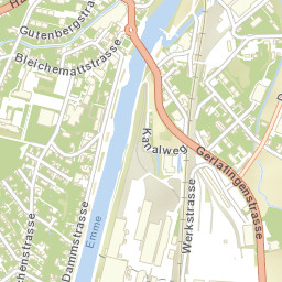 Biberist Street Map