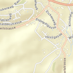 Melchnau Street Map