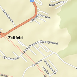 Schenkon Street Map