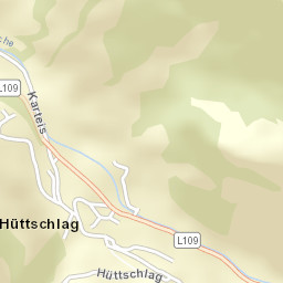 Hüttschlag Street Map