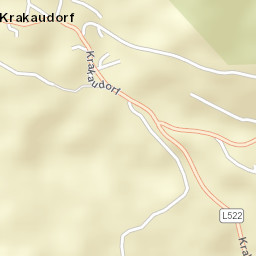 Krakaudorf Street Map