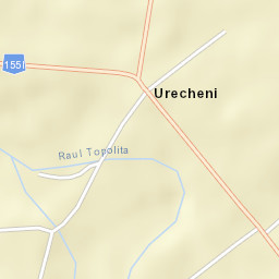 Comuna Urecheni Street Map