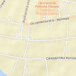 Velyka Lepetykha Street Map