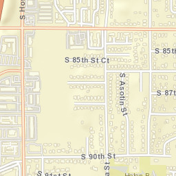 1834 South 90th Street, Tacoma, WA 98444 Street Map