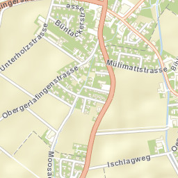 Kriegstetten Street Map