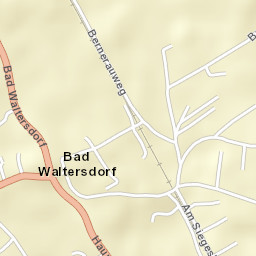 Bad Waltersdorf Street Map