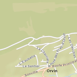 Orvin Street Map