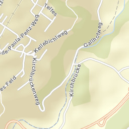 Telfes im Stubai Street Map