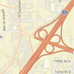 Washington 512, Lakewood, WA Street Map