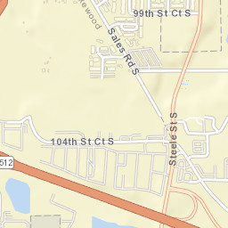 2101-2209 106th Street South, Tacoma Street Map