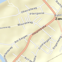 Zams Street Map