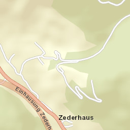 Zederhaus Street Map