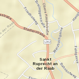 Sankt Ruprecht an der Raab Street Map