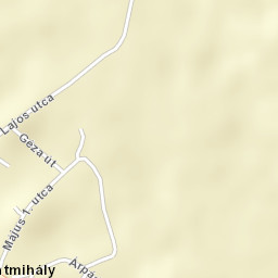 Sárszentmihály Street Map