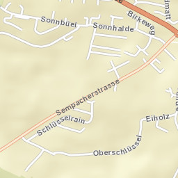 Hildisrieden Street Map